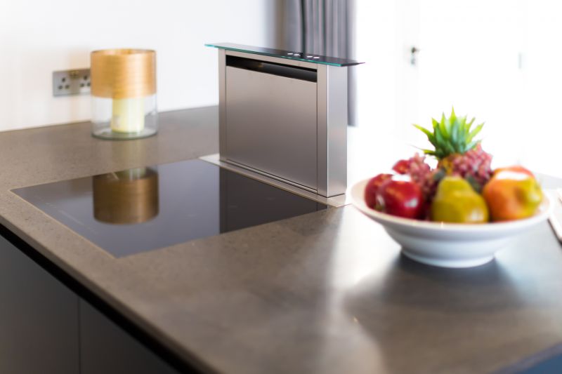 Downdraft Hood Installation detail