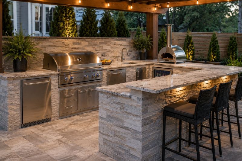 Outdoor Kitchen Installation in North Charleston, SC